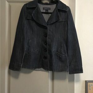 Baccini Women's Black Denim Jacket